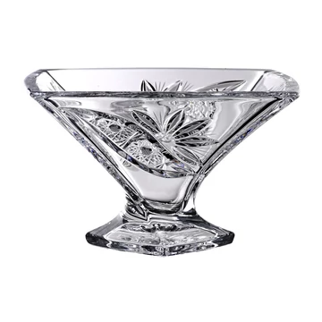 Liliom * Kristály Cs Tál 22 cm