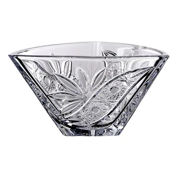 Liliom * Kristály Tr Tál 18 cm
