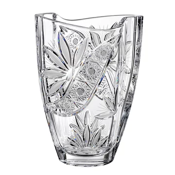 Liliom * Kristály Sm Váza H 23 cm
