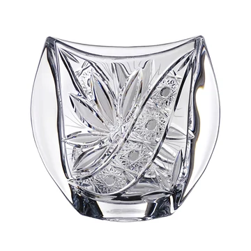Liliom * Kristály Váza H 18 cm