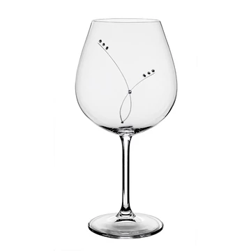 Pearl * Kristály GD bordeaux kehely 650 ml