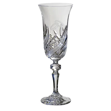 Fire * Kristály Gyűrűs flute kehely